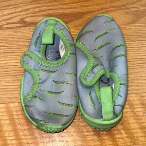 Lily Kids Blue and Green Slip-On Water Shoes